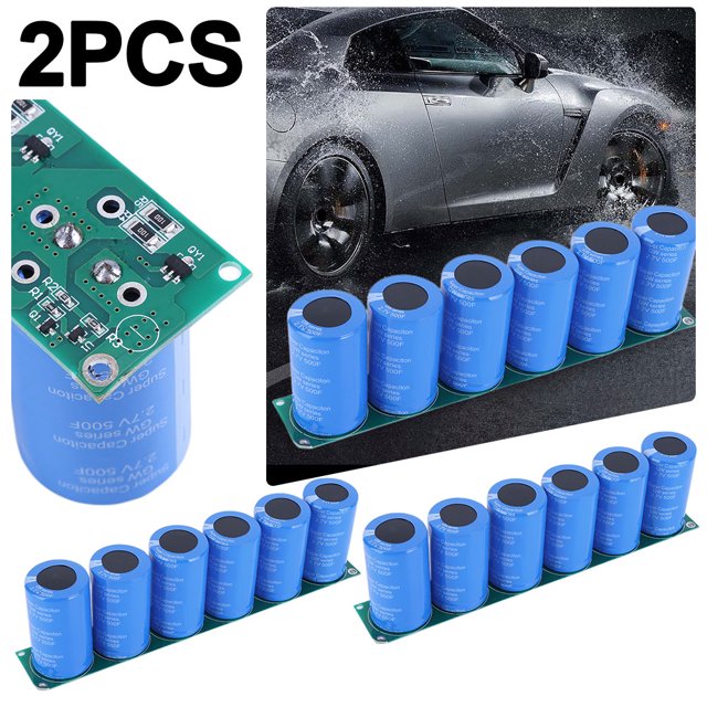 Condensador Automotriz 16V 83F Super Con Piezas Batería Placa Protección