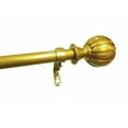 thumbnail image 2 of Home Adjustable Fashion Curtain Rod with Ball Finials Telescoping Drapery Rods for Windows 3/4 Inch Diameter, 2 of 4