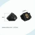 thumbnail image 3 of Uxcell Adjustable Mini Cube Price Tag Display Number Gold on Black,6.3x9mm,10 sets, 3 of 5