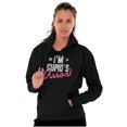 thumbnail image 5 of Im Cupids Arrow Funny Valentines Day Hoodie Sweatshirt Women Brisco Brands X, 5 of 6