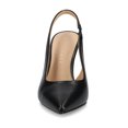 thumbnail image 6 of Journee Womens Elenney Mid Heel Pointed Toe Pumps, Widths Available, 6 of 9