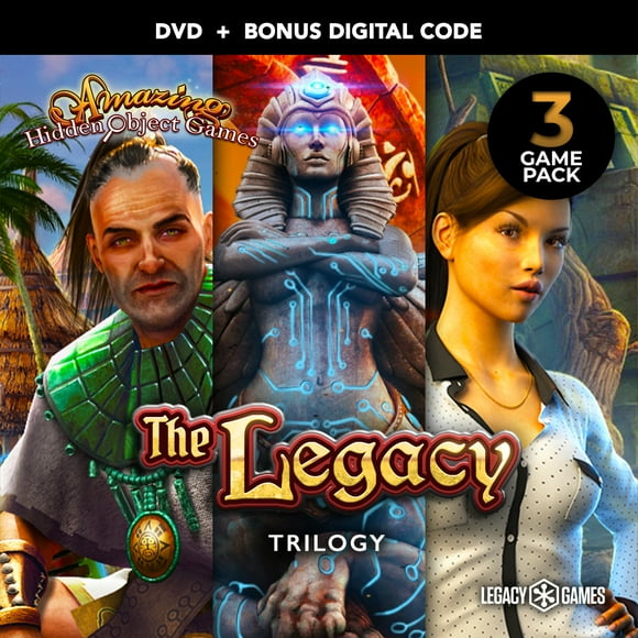 Amazing Hidden Object Games: The Legacy Trilogy - 3 Pack