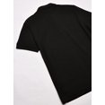 thumbnail image 4 of Lacoste Paris Regulsr Fit Stretch Men's Cotton T-shirt Black ph5522-51-031, 4 of 4