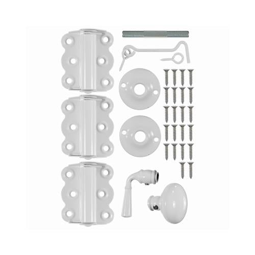 Wright Products V321wh Vinyl Wood Screen Door Kit Screen