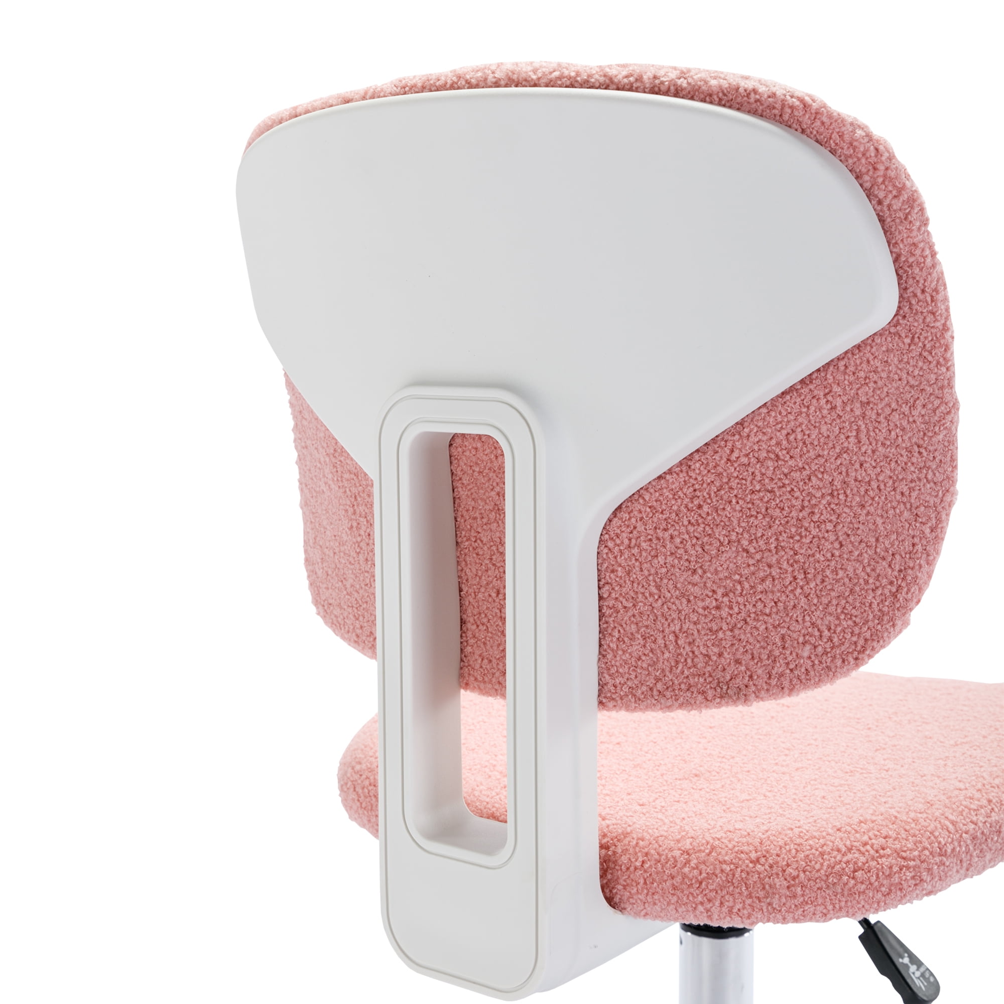 Dropship Pink Velvet Material. Home Computer Chair Office Chair Adjustable  360 °Swivel Cushion Chair With Black Foot Swivel Chair Makeup Chair Study  Desk Chair. No WheelsW115167384 to Sell Online at a Lower
