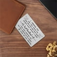 thumbnail image 4 of DEGASKEN "I Choose You" Stainless Steel Card for Men, Anniversary, Valentine's, Christmas, Father's Day, Birthday, 4 of 5