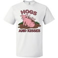 thumbnail image 3 of Inktastic Hogs and Kisses with Cute Pig Family T-Shirt, 3 of 5