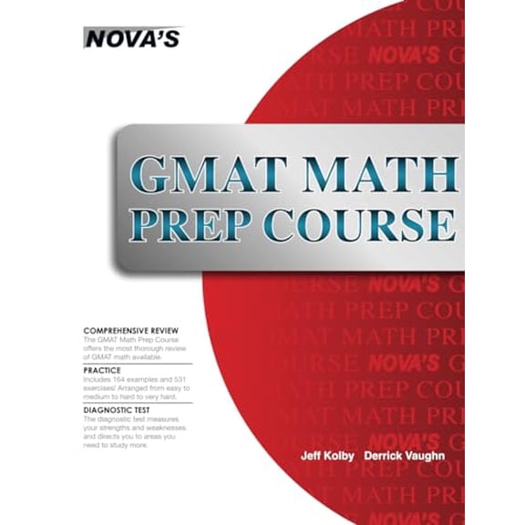 Pre-Owned GMAT Math Prep Course, 9781889057507, 1889057509, Paperback,