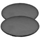 thumbnail image 3 of 2Pcs Restaurant Steak Plate Multi-function Dessert Tray Household Slate Board Steak Supply, 3 of 3