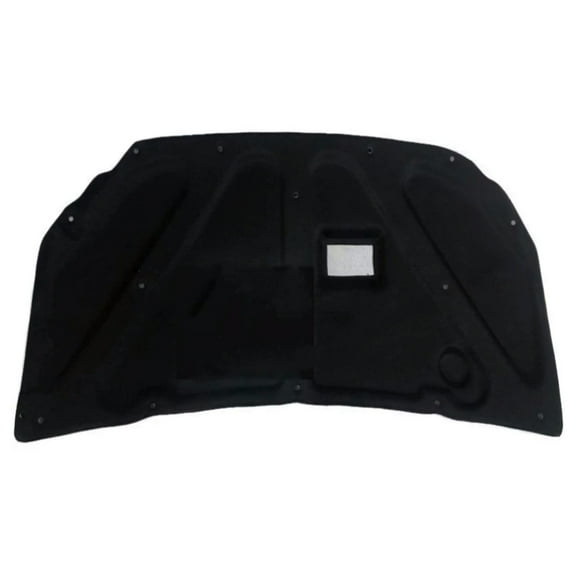 For Hyundai Accent Hood Insulation Pad Soundproof Pad, Front Engine Heat Insulation Sound Insulation Cotton Cover Fireproof Mat-black-Style A