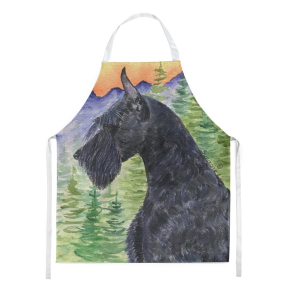 Carolines Treasures SS8256APRON Schnauzer Apron Large multicolor
