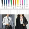 thumbnail image 3 of Pack of 4Pcs Lanyards for Neck with 4 Badge Card Holder Vertical Card Badge Holder Clear Name Card Holder and Lanyard, 3 of 20