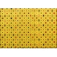 thumbnail image 1 of Ahgly Company Machine Washable Indoor Rectangle Abstract Yellow Modern Area Rugs, 7' x 10', 1 of 4
