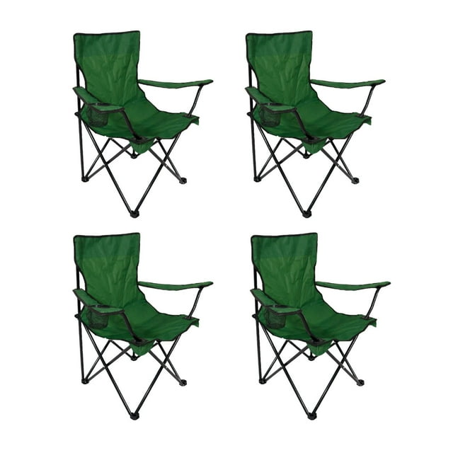 4 sillas plegable ilios innova verde