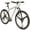 Silver, variant on Mens Mountain Bike, Eurobike X9 Mountain Bike 29 inch, 19 inch Aluminum Frame, Bikes for Men 29er, Mens Bicycle 3-Spoke Silver