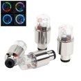 thumbnail image 3 of 4pcs Car Tire Valve Stem Light Motorcycle cap tire valve Tyre Air Valve LED Light Cap Automotive Accessory, Blue Light, 3 of 8