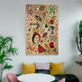 thumbnail image 6 of Joan Miro Prints Wall Art Poster Painting On Canvas Wall Art Poster Scroll Picture Print Living Room Walls Decor Home Posters 08x12inch(20x30cm), 6 of 6