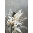 thumbnail image 2 of Design Fabrikken 14x18 White Modern Wood Framed Museum Art Print Titled - Light Leaves 2, 2 of 4