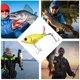 thumbnail image 5 of Señuelos De Pesca Con Cola Giratoria Flotante, Cebos De Pesca De Lubina Con Anzuelos Triples De Lengüeta, 75Mm/17G 4 Uds. Kearding OD013931-00, 5 of 6