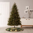 thumbnail image 6 of Lukts Mallard Duck And Flowers Print Color Life Christmas Tree Skirt, Winter Holiday Tree Mat Decoration ,Can be Used as A Shawl-30", 6 of 6