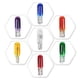 thumbnail image 4 of 10 piezas W2W T5 12V 1,2W Lámpara halógena para coche Luces de instrumentos Tablero de instrumentos Bombilla LED T5 Lámpara de instrumentos Luz interior del coche, 4 of 4