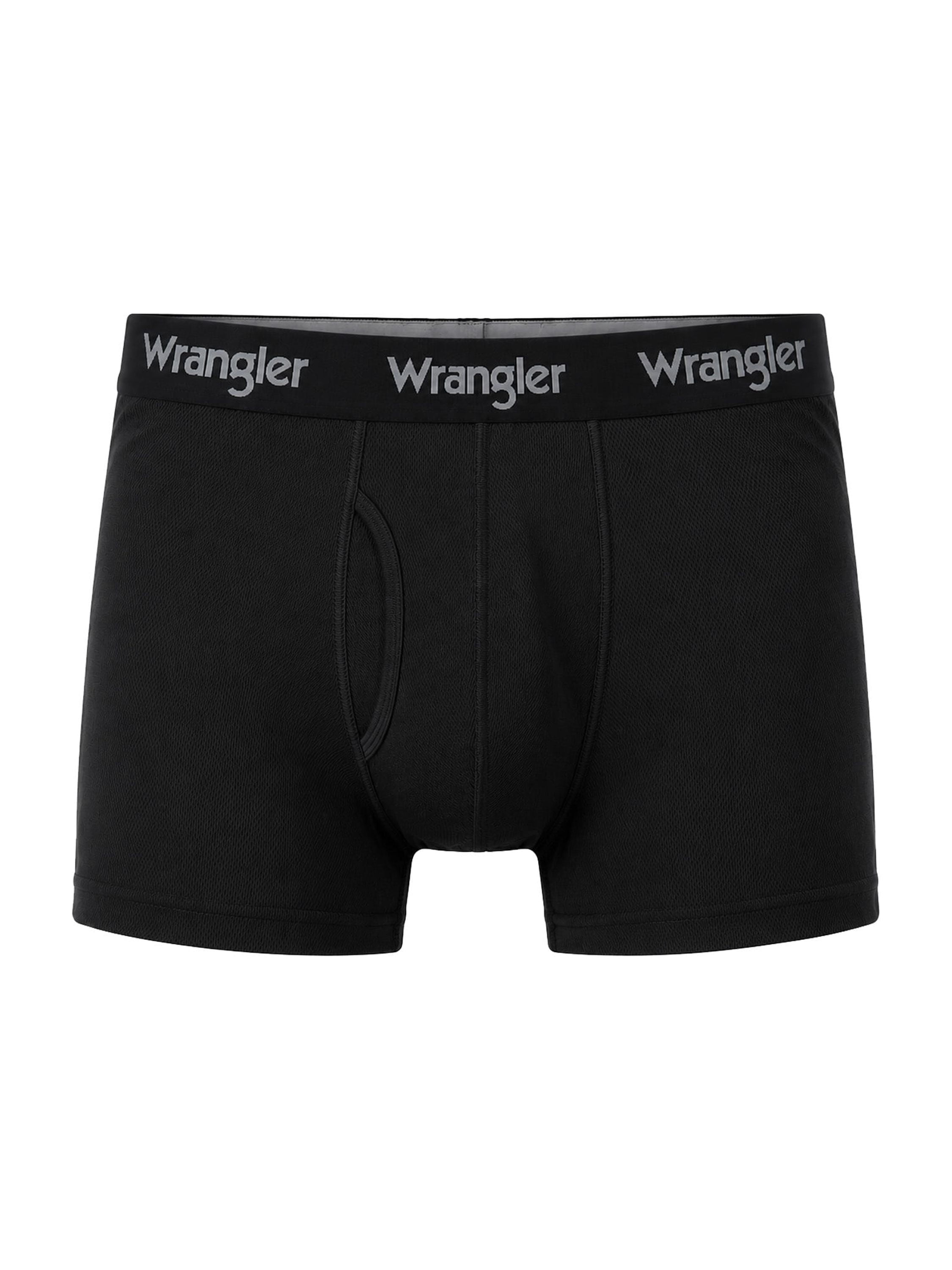Wrangler Men's Tough Flex Mesh Boxer Brief, 3 Pack