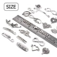 thumbnail image 3 of Aylifu Words Connector Charms, 50 Pieces Mixed Word Letter Connector Pendant Infinity Symbol Link Charms Findings for DIY Necklace Bracelet Jewelry Making, 3 of 7
