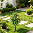 thumbnail image 4 of Árbol Artificial Realista de 50 Cm (20 Pulgadas) para Colocar En El Suelo, Ideal para Decoración de Jardines Exteriores. Estaca de Plástico Realista para Céspedes, Caminos y Paisajismo, Perfecta para, 4 of 6
