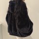 thumbnail image 5 of Chaqueta de mujer Y2K sencilla y versátil con relleno de terciopelo de doble cara de lana de cordero y algodón, abrigo holgado e informal para la calle, 5 of 5