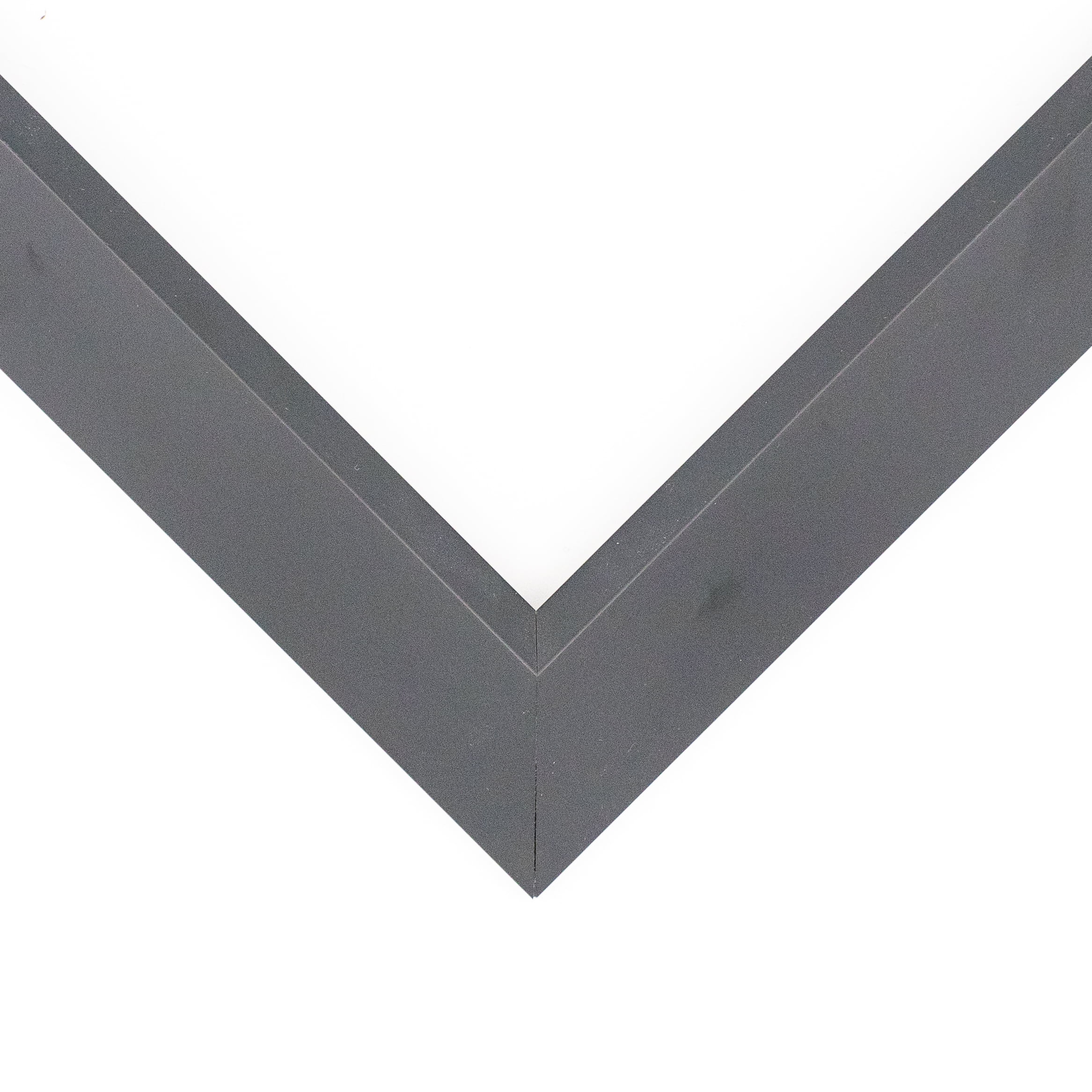 18x24 Pyramid Black Wood Frame - Great for Posters, Photos, Art Prints, Mirror, Chalk Boards, Cork