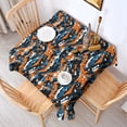 thumbnail image 6 of Camouflage Square Tablecloth 60x60in(152x152cm) – Waterproof Polyester Printed Table Cover, Wrinkle Resistant & Washable for Kitchen Dining Picnic Party Decor, 6 of 6