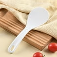 thumbnail image 6 of Luxcidy Non-stick Standing Rice Serving Spoon, Heat Resistant Rice Cooker Spoon, Thickened Plastic White Cooker Spatula for Kitchen Restaurant Cooking Utensil, 6 of 6