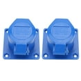 thumbnail image 1 of Oubit Hole Industrial Power Socket,2Pcs Industrial Power Socket Industrial Connector Electrical Auxiliary Materials High Capacity, 1 of 9