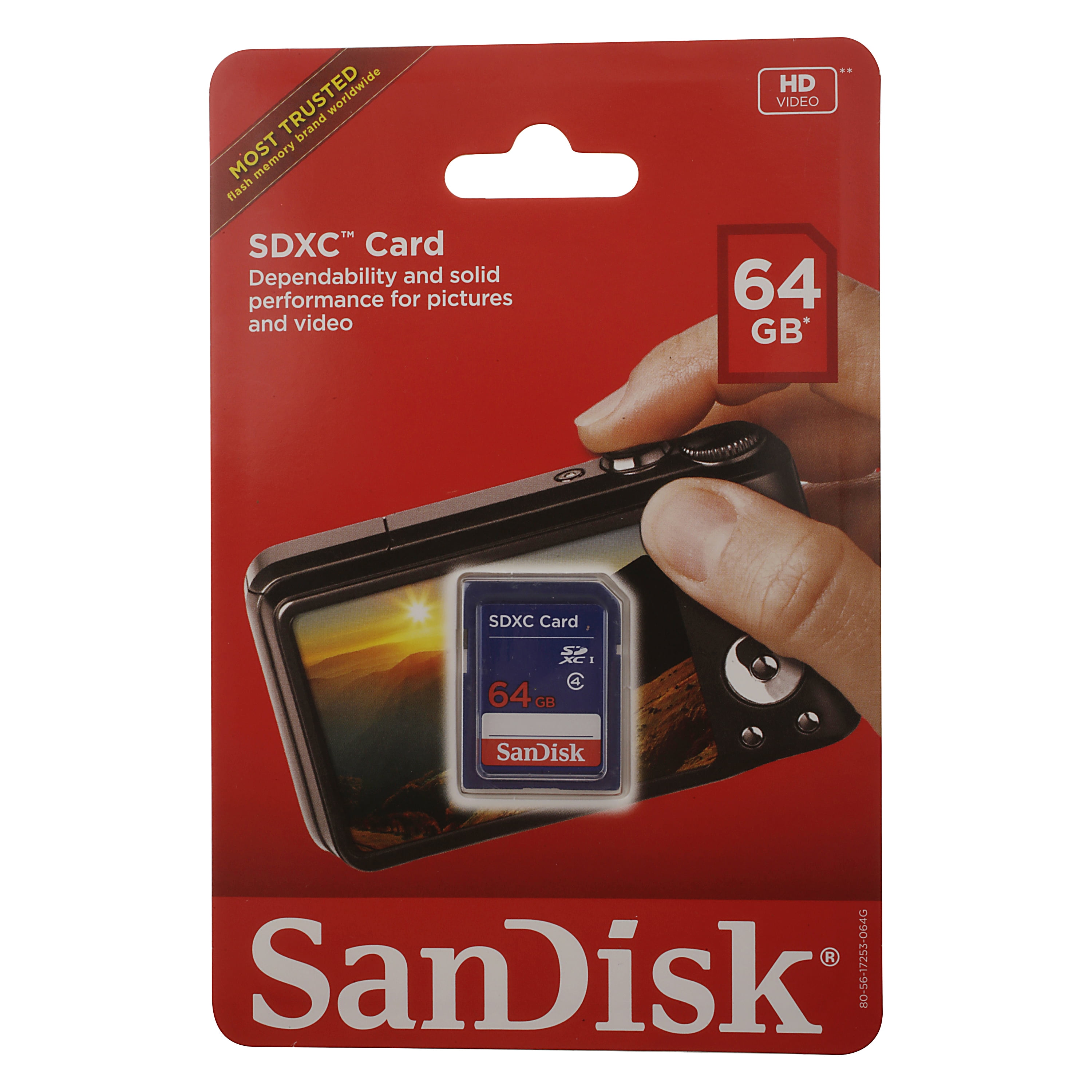 SanDisk 64 GB Class 4 SDXC Card