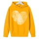 thumbnail image 3 of Sudadera con capucha y estampado de corazón de San Valentín, sudadera de manga larga para niños y niñas, chaqueta para niñas de talla mediana y grande., 3 of 7