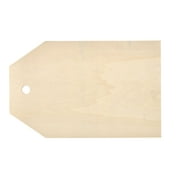 Plaid Wood Surfaces Large Tag Plaque, 18" x 11.5"