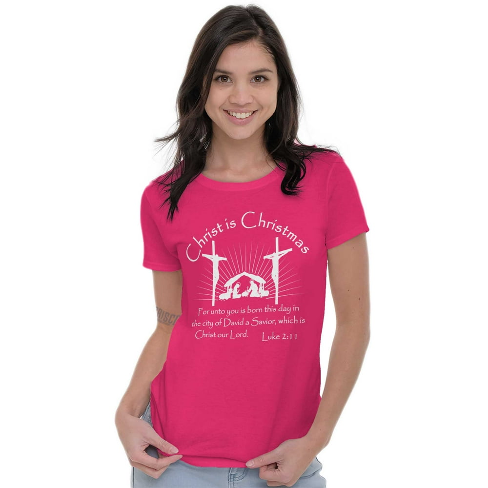 women's christian christmas shirts