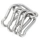 thumbnail image 2 of Mosquetón De Resorte, Clip De Mosquetón Pequeño De Acero Inoxidable Para Exteriores Para Senderismo Para Acampar ANGGREK Heavy Duty Carabiners Clips Hook, 2 of 8