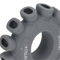 thumbnail image 3 of Grip Strength Ring Trainer Hand Silicone Finger Strengthener for Forearm Exercise Rock Climbing Workout Gray(60‑70LB), 3 of 4