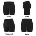 thumbnail image 4 of EALLCO Men's Underwear Boxer Briefs Cotton Stretch Comfortable Long Underwear Trunks (3 Pieces), 4 of 8