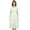 White, variant on Bimba Women's Short Sleeve Linen Shift Dress With Belt Casual Dresses