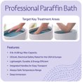 thumbnail image 4 of Therabath Professional Thermotherapy Adjustable TB9 Paraffin Wax Bath - Quick Melt - Helps Relieve Arthritis & Muscle Stiffness - Heat Therapy for Hands, Feet, & Body - Made in USA - 6 lb. ScentFree, 4 of 9