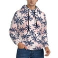 thumbnail image 2 of Cauagu Tropics Palm Trees for Men's Pullover Hooded Sweatshirt Athletic Casual Hoodie Aautumn Hoodie Sweatshirt for Men Pullover Casual Hooded Sweatshirt-XX-Large, 2 of 7