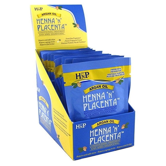 Hask Pks Henna & Placenta 2 Ounce Argan Oil Display (59ml)