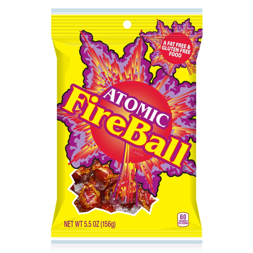 Atomic Fireball, Cinnamon Hard Candy, 5.5 Oz