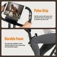 thumbnail image 4 of Naipo 3 in 1 Exercise Bike Quiet Folding Magnetic Stationary Exercise Bikes with Arm Resistance Bands Home Workout Use, 4 of 14