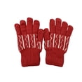 thumbnail image 4 of Paquete de 4 Guantes Gruesos de Punto Aislados de Invierno Forrados con Forro Polar Térmico para Mujer (Estilo 1), 4 of 7