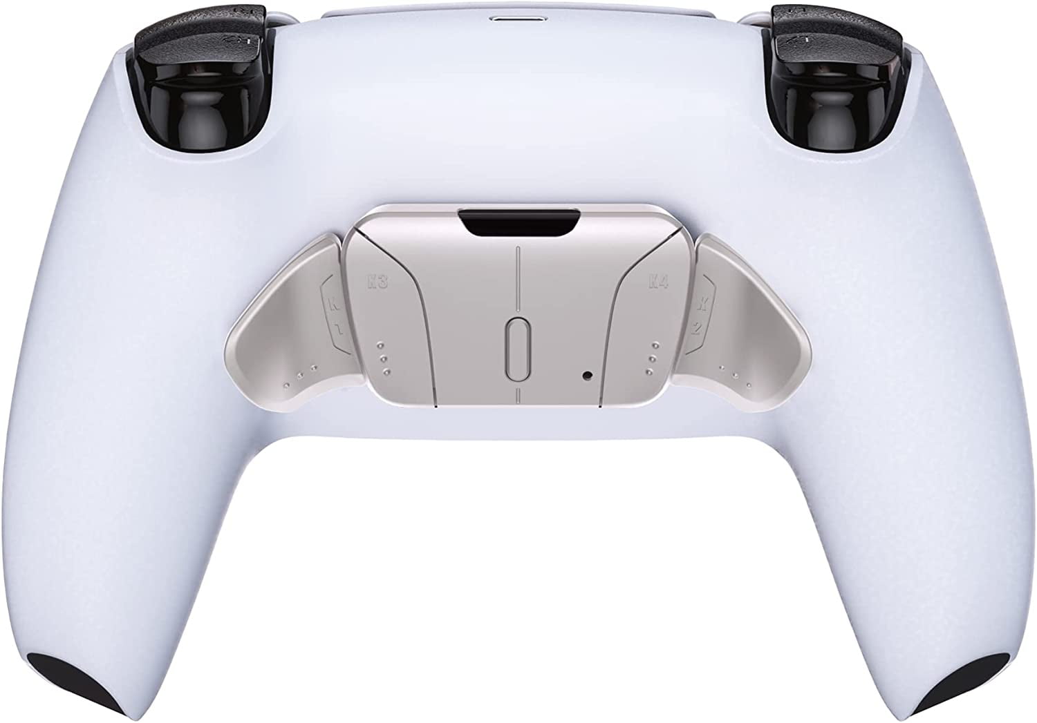 eXtremeRate Rise & RISE4 Remap kit Silver Real Metal Buttons K1 K2 K3 K4 Back Buttons Housing & Remap PCB Board for PS5 Controller BDM-010/020/030/04