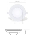 thumbnail image 2 of Juego de 2 luces empotrables LED conectadas WiFi 9W 760LM Compatible con Alexa/Google Home Bombilla multicolor regulable inteligente Blanco cálido/frío 2700-6500K esquí esquí Gafas de esquí, 2 of 5