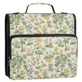 thumbnail image 5 of FORMRS Zipper Binder with Shoulder Strap 2-inch Ring 500 Sheet Capacity File Bag, Watercolor Animals Pattern, 5 of 5
